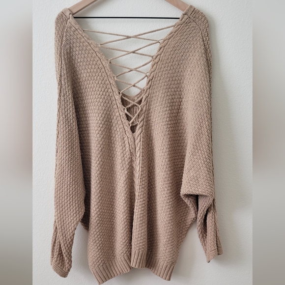 Oversized Chunky Knit Sweater by Cozy Casual - Picture 4 of 7